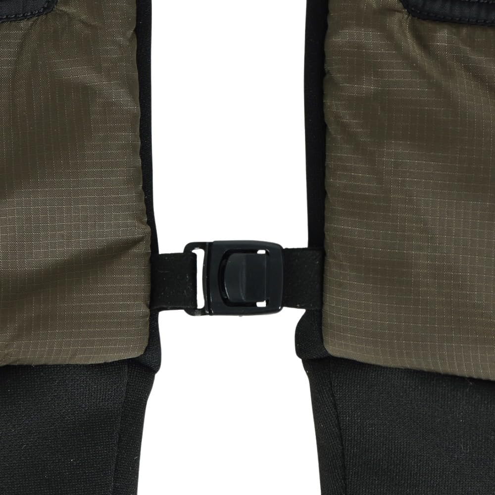 North Nuptse Chip Gloves Unisex Fleece Cold Protection Smartphone Touch Panel Compatible New Taupe Green M [The Face]