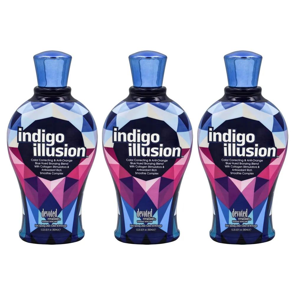 Devoted Creations Indigo Illusion Dark Tanning Lotion 362ml 3 Pieces