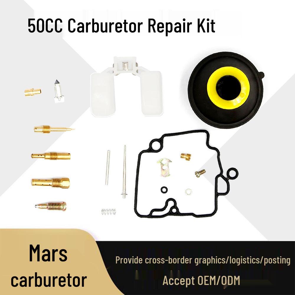 

Carburetor Repair Kit for 49cc/50cc Gy6 ATV/Scooter Engine 00