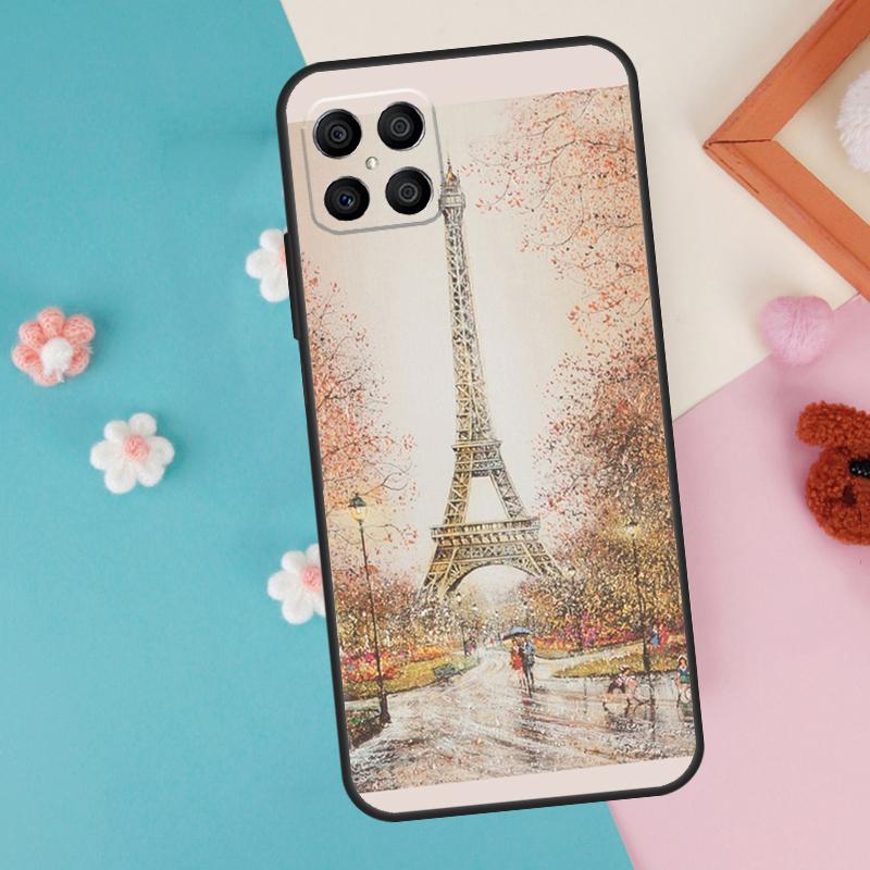 

Eiffel Tower Paris Case For Honor 200 Pro 50 70 90 X9a X8a X8 X9 X8b X9c X9b Honor Magic 7 5 6 Lite Pro Cover For Honor 50