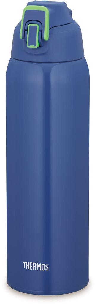 Thermos Vacuum Insulated Sports Bottle, 1.5L, Blue-Green, Keeps Drinks Cold Only, FHT-1502F BLGR