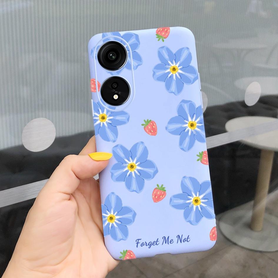 Für OPPO Reno8 T 5G Hülle Cover OPPO A78 Leopard Handyhülle Niedliche Kuh Weiche Rückseite Für OPPO Reno 8T 5G A 78 OPPOA78 A1 Pro Hülle