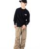 NEW ERA Sweatshirt Crew Neck Box Logo Black XXL 14507994 NER35A5166