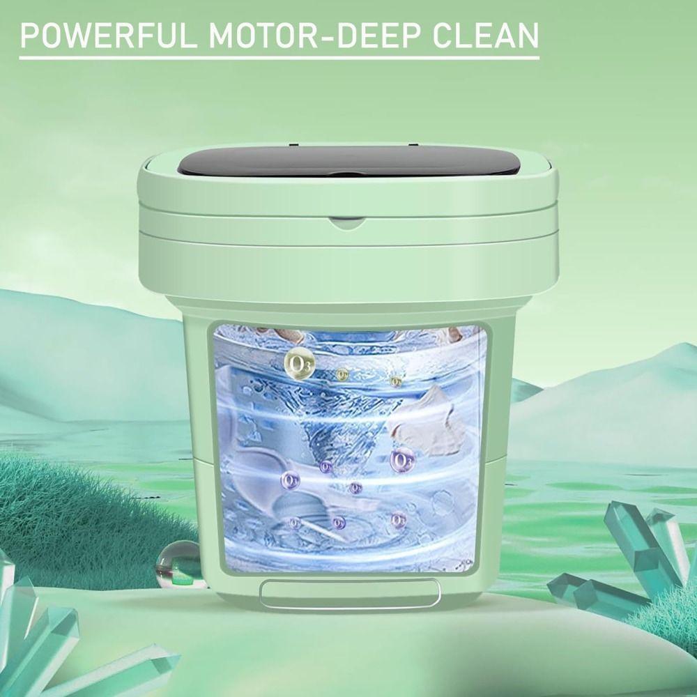 6.5L Mini Washer Powerful Decontamination Foldable Washer New Portable Washing Machine