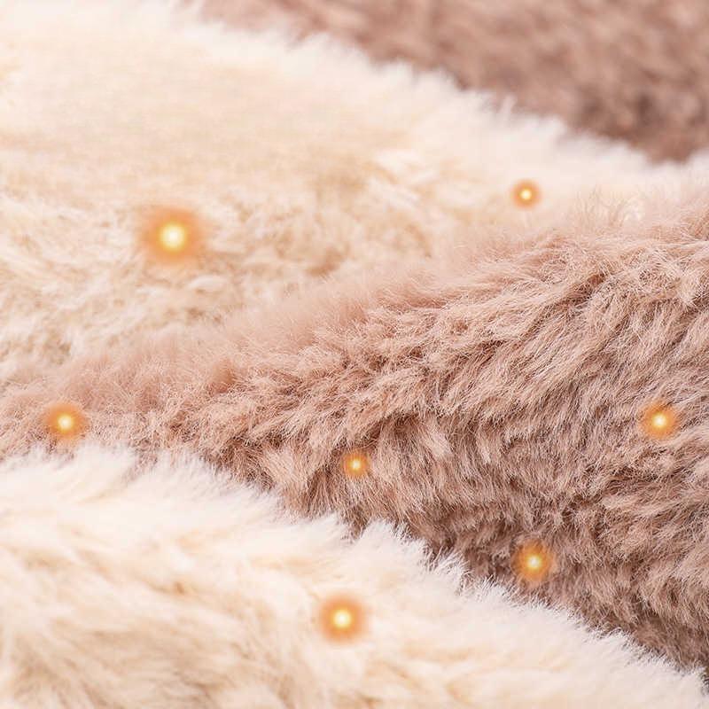 Winter Coral Velvet Women Socks Plush Thicken Warm Indoor Floor Socks Lamb Velvet Plus Fashion Versatile Home Sleeping Socks New