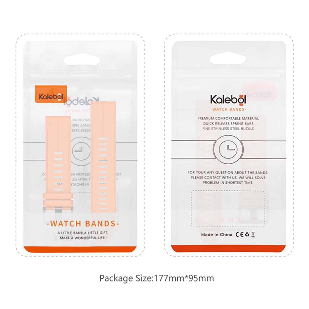 KALEBOL KLB-LWGJ-001 For Garmin Fenix 7/7 Pro Watch Bracelet QuickFit 22mm Strap with Grid Texture