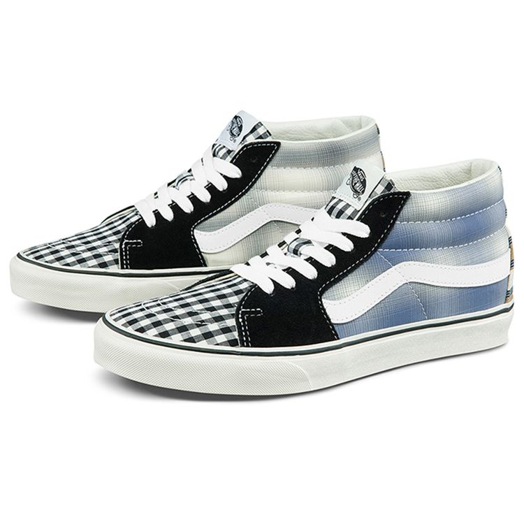 Vans Sk8-Mid Prep Retro - Blanc De Blanc Unisex Sneakers Multi-Color VN0A3WM340F