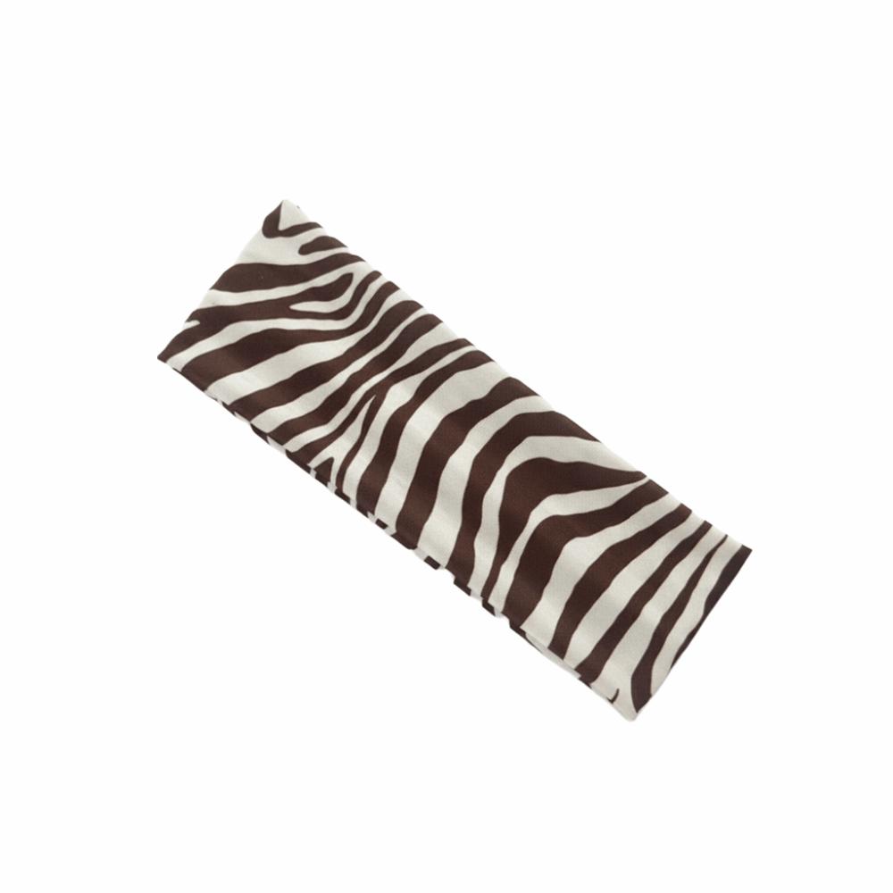 Fascia per Capelli Zebrata a Tesa Larga Alta Elasticità Fascia per Yoga Nuova Fascia a Tesa Larga Sportiva