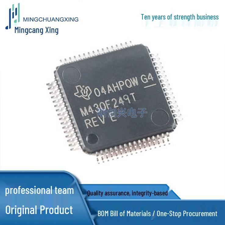 MSP430F249TPMR LQFP64 IC - New, Original, In Stock