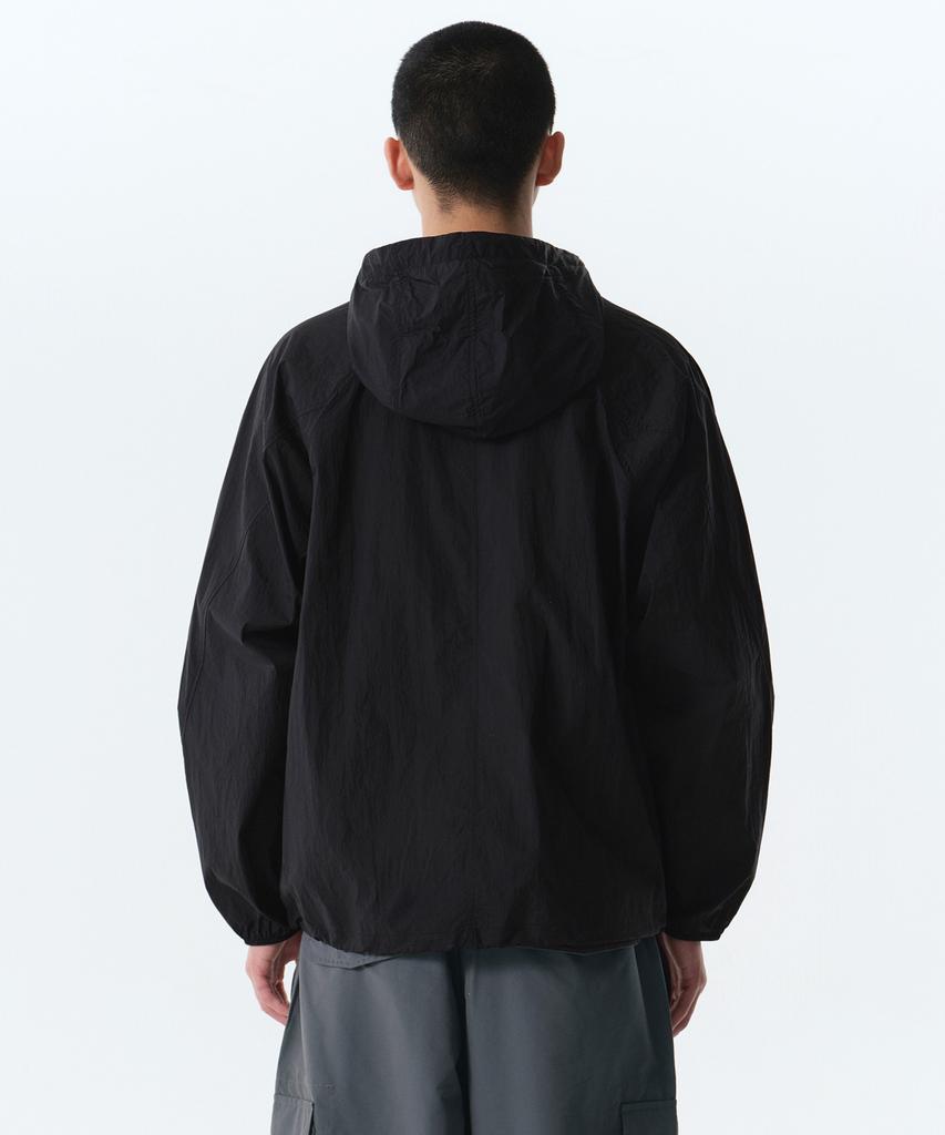 Musinsa Standard [City Leisure] Sheer Windbreaker Jacket [Black]