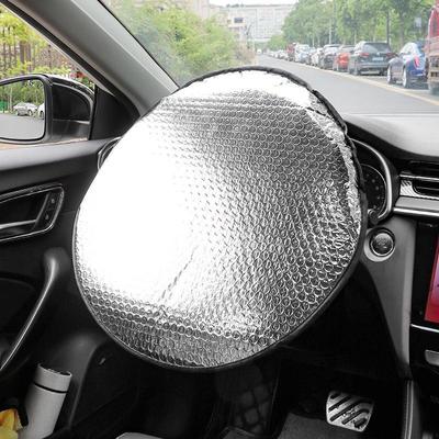 Steering Wheel Sunshade for Car Interior - Summer Special, Sun Protection, Cooling Insulation, Aluminum Foil