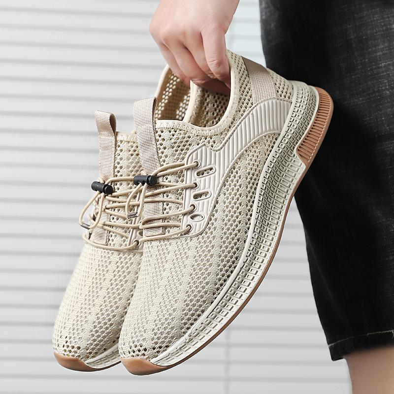 Breathable Summer Shoes for Men Mesh Casual Shoes Outdoor Running Tennis Sneakers Sports Hiking Trainers Male Wading Aqua Shoes
