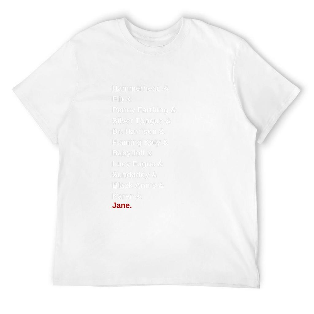 Crazy Jane T-Shirt Quick Drying Oversizeds Hippie Clothes Boys Animal Print T Shirts for Men