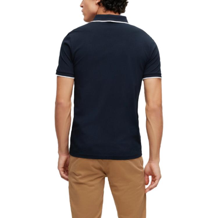 Hugo Boss Polo Shirt Men's Navy Blue 50472665-404