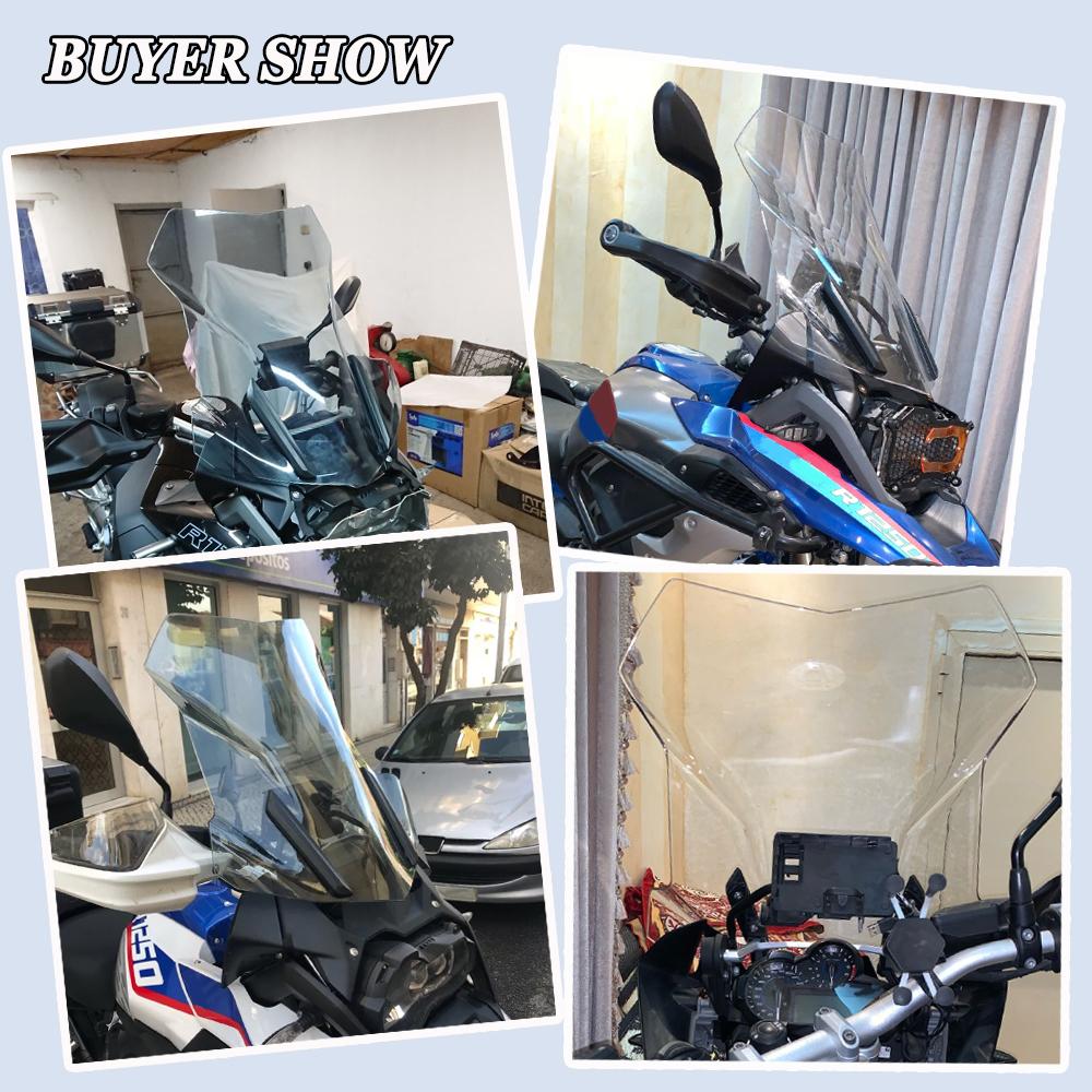 Motorcycle R1200GS R1250GS Windscreen Windshield For BMW R1200GS LC ADV GS1250 Adventure Wind Shield Screen Protector 2014-2025