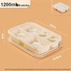 Biodegradable Corn Starch 5-Compartment Takeaway Container