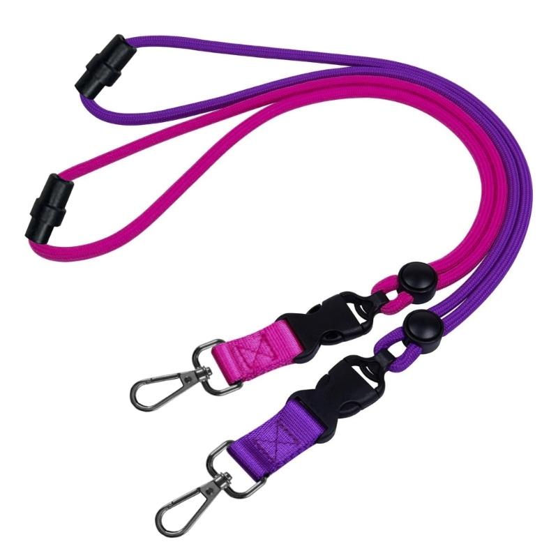 Adjustable Badge Holder Neck Lanyard Neckband With Quick Release Clip Secure Phone Keychain For Professionals Students
