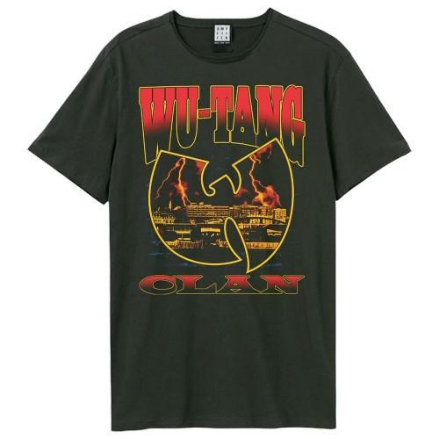 Amplified Unisex Adult Bootleg Red Storm Wu-Tang Clan T-Shirt S