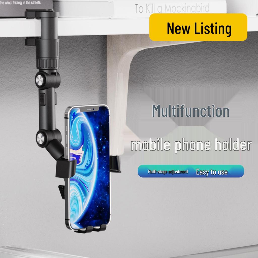 Telescopic Suction Cup Phone Holder with Quick Release for Car Dashboard
