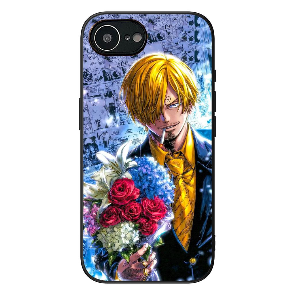 Roronoa Zoro One Pieces Luffy Sanji Phone Cover for Apple iPhone 16 15 14 Plus 13 12 Mini 17 Pro Max + ProMax 16E Air Case