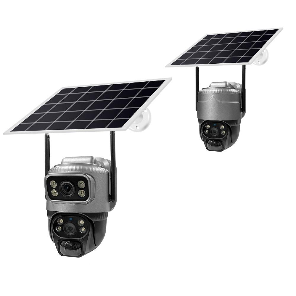 Solar Waterproof IP Camera – WIFI/4G Wireless Smart CCTV Recorder