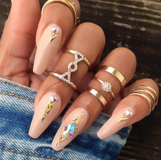 Matching Rings For Women Anillos Mujer Gold Ring Set Bagues Anillo Bohemian Jewellery Slytherin Accessories Couple Gift Sygnety