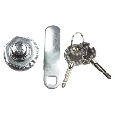 Lacăt cu camă, lacăt, încuietoare de ușă, cilindru de încuietoare cu capac, cu 2 chei, sertar, dulap pentru ușă de securitate, aliaj de aluminiu