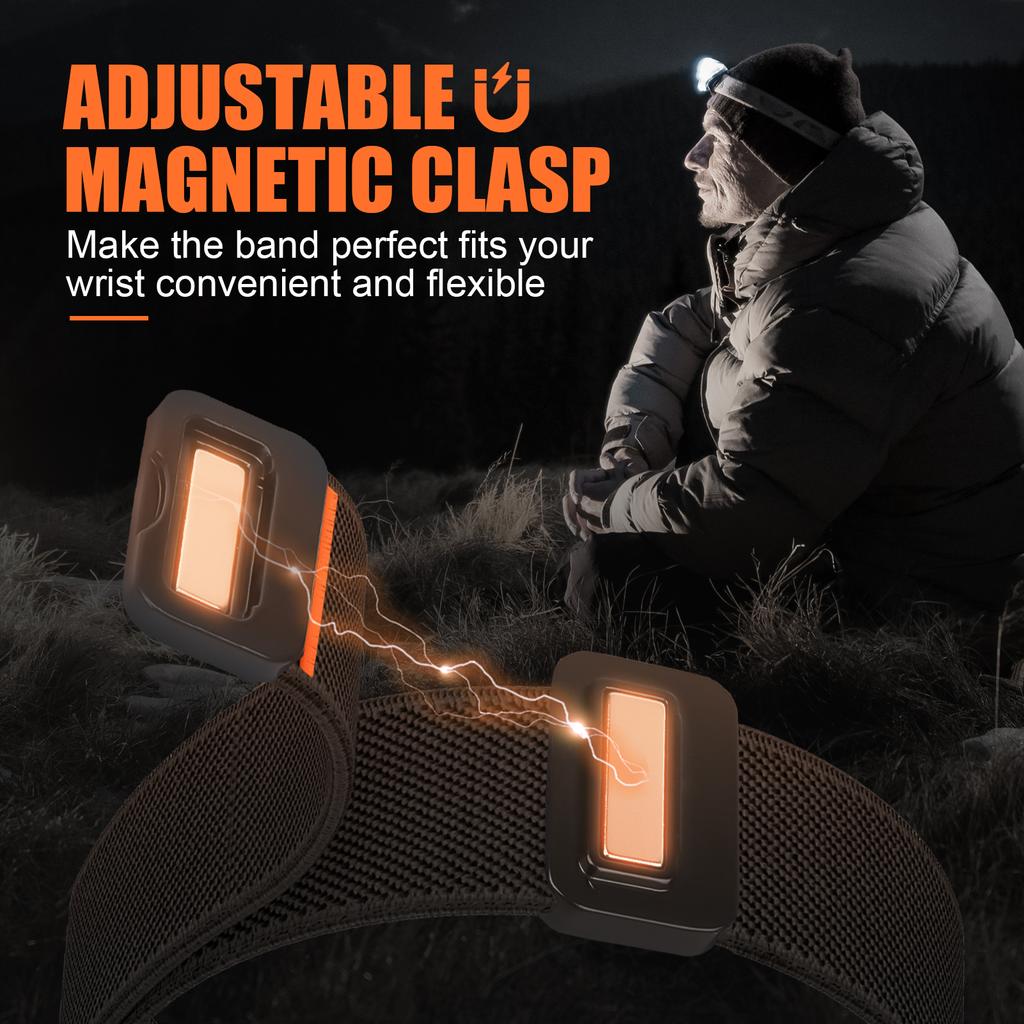 Sport Straps For Apple Watch Ultra2 Band 49mm 45mm 46mm 44mm 42 41 40mm Magnetic Correa Bracelet IWatch Series 10 9 8 7 6 5 4 SE