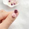 50/100 szt. Żywiczne Kolorowe Mini Róże, Kamelie Nail Art Flatback Scrapbook DIY Aplikacja Ślubna Akcesoria Jubilerskie Rzemiosło