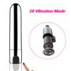 USB wiederaufladbarer Bullet-Vibrator, 10 Modi, Vibrations-Bullet, weiblicher Masturbator, vibrierendes Ei-Spielzeug