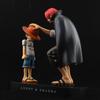 One Piece Ichiban Kuji: Straw Hat Luffy & Red-Haired Shanks 3D Scene Figure