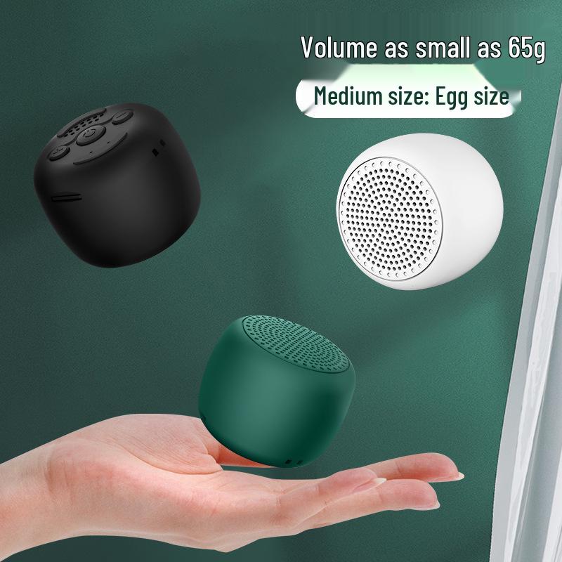 Classic Mini Bluetooth Speaker with Portable Lanyard and Card Insert Functionality