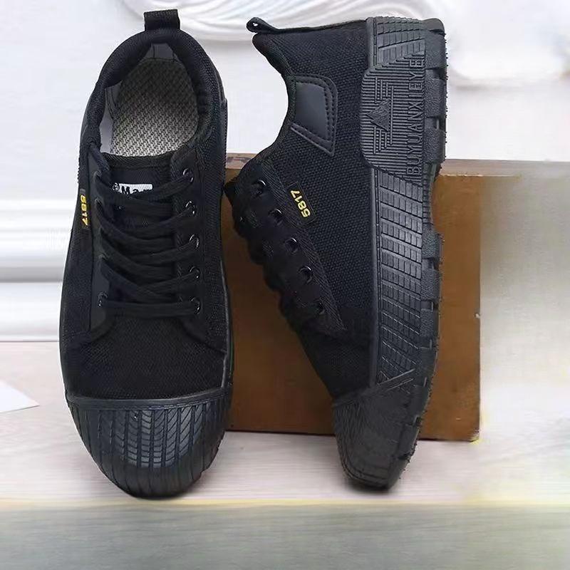 

Men s Mountaineering Anti-slip Breathable Cloth Shoes, Work Safety Shoes, Sports Shoes, and Durable Shoes 45 чёрный