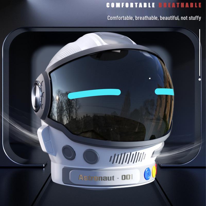 Kids' Short-Sleeve Space Astronaut Costume with Light-Up Helmet