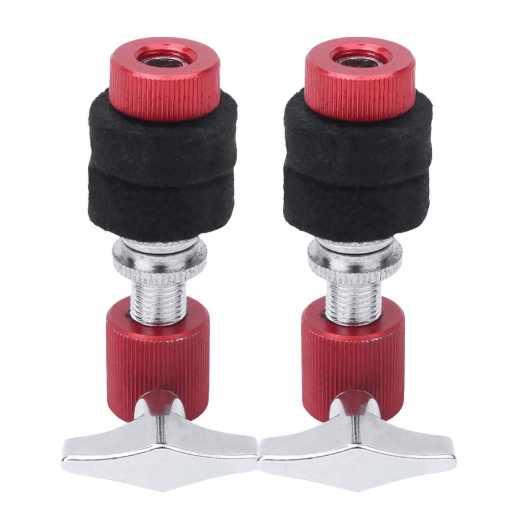 2PCS Drum Kit Fittings Drum Clutch Metal And Felt Hi-Hat Drop Clutch  For Hi Hat Cymbal