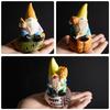 Flexible Resin Mold Dwarf Shape Ornament Molds Easy Releasing Silicone Texture for Epoxy Crafts Creative Wall Decoration
