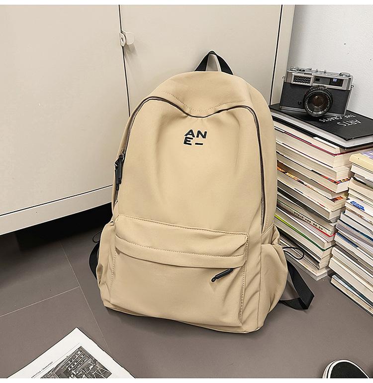 Schoolbag Korean ins new high-value fresh macaron backpack couple lightweight travel large-capacity backpack