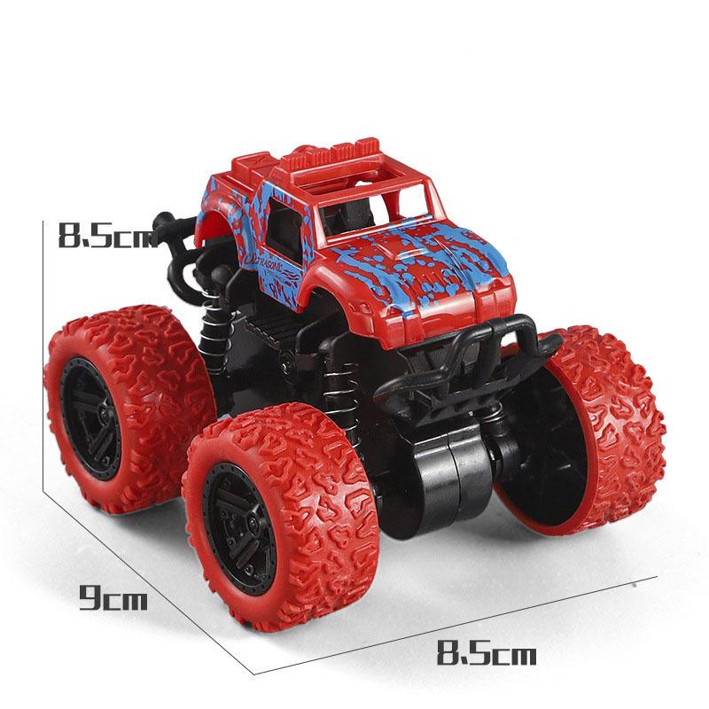 

Inertial Four-wheel Drive Off-road Vehicle Model Car Shatterproof Toy Car Children Boy Inertial Gear Drive Toy Car Classic Toys