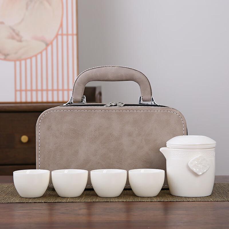 Portable Ceramic Chinese Tea Set