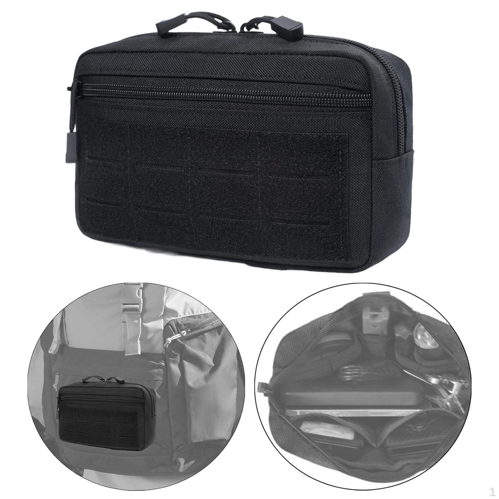 

Маленькая сумка для инструментов, горизонтальное модульное хранилище для путешественников чёрный