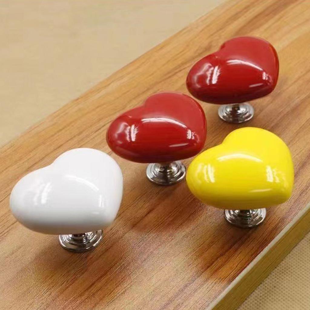 3 Pack Adhesive Lovely Toilet Press Tool Colorful ABS Replacement For Toilet Tank Button Aid Drawer Pull Handle Home