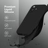 Luxury Silicone Matte Phone Case For iphone 16 17 Pro Max 16 15 14 13 mini 12 11 Pro X Xr XS Max 7 8 Plus SE 16E 17 Air Cover