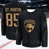 2026 Florida Herren Neue Schwarz-Gold-Edition Eishockey Trainingsanzug - 3D-gedrucktes, feuchtigkeitsableitendes Langarmshirt Familie
