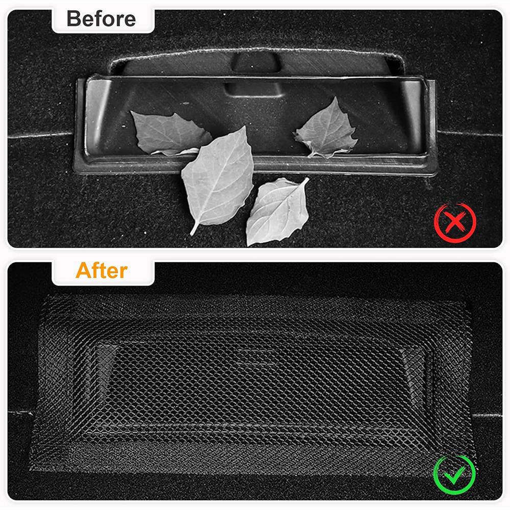 2 Pcs For Tesla Model Y 3 Highland 2024 New Launch 2025 Air Vents Cover Under Seat Outlet Protector Anti-blocking Accessories