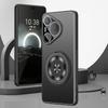 For Huawei Pura 70 Case PC+TPU Matte Kickstand Back Phone Cover with Lens Film