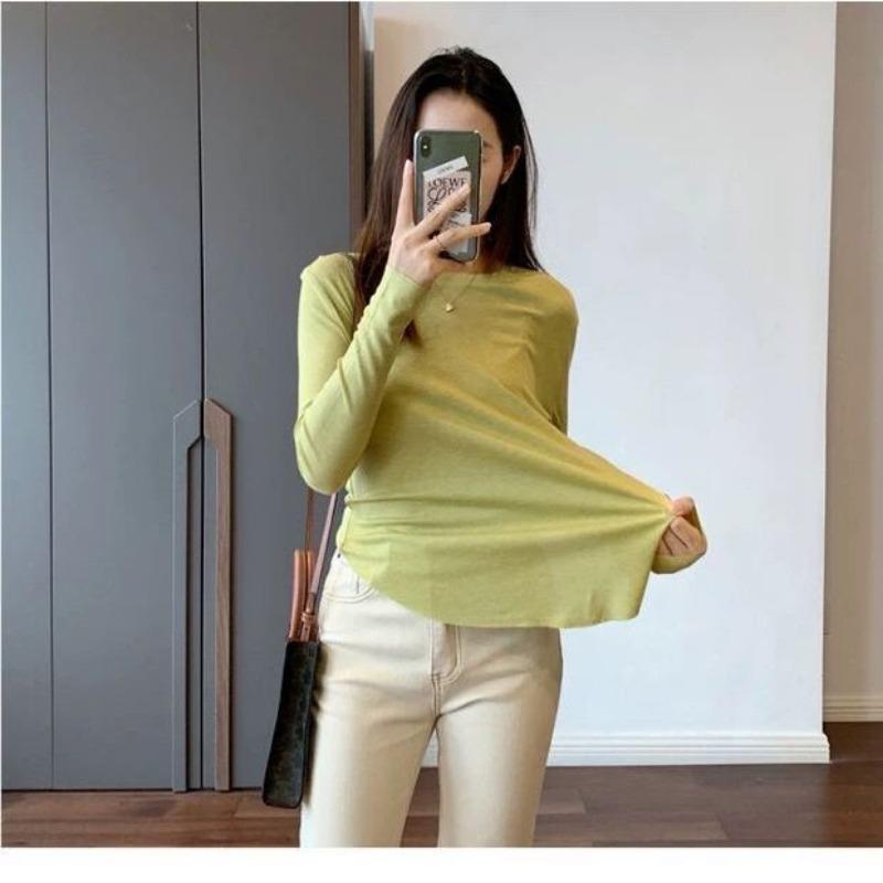 Pullovers Tops Women Long Sleeves Autumn Winter Solid Color Blouse Oversized Half Turtleneck Loose Long Sleeve Shirt Slim Pullover Tops