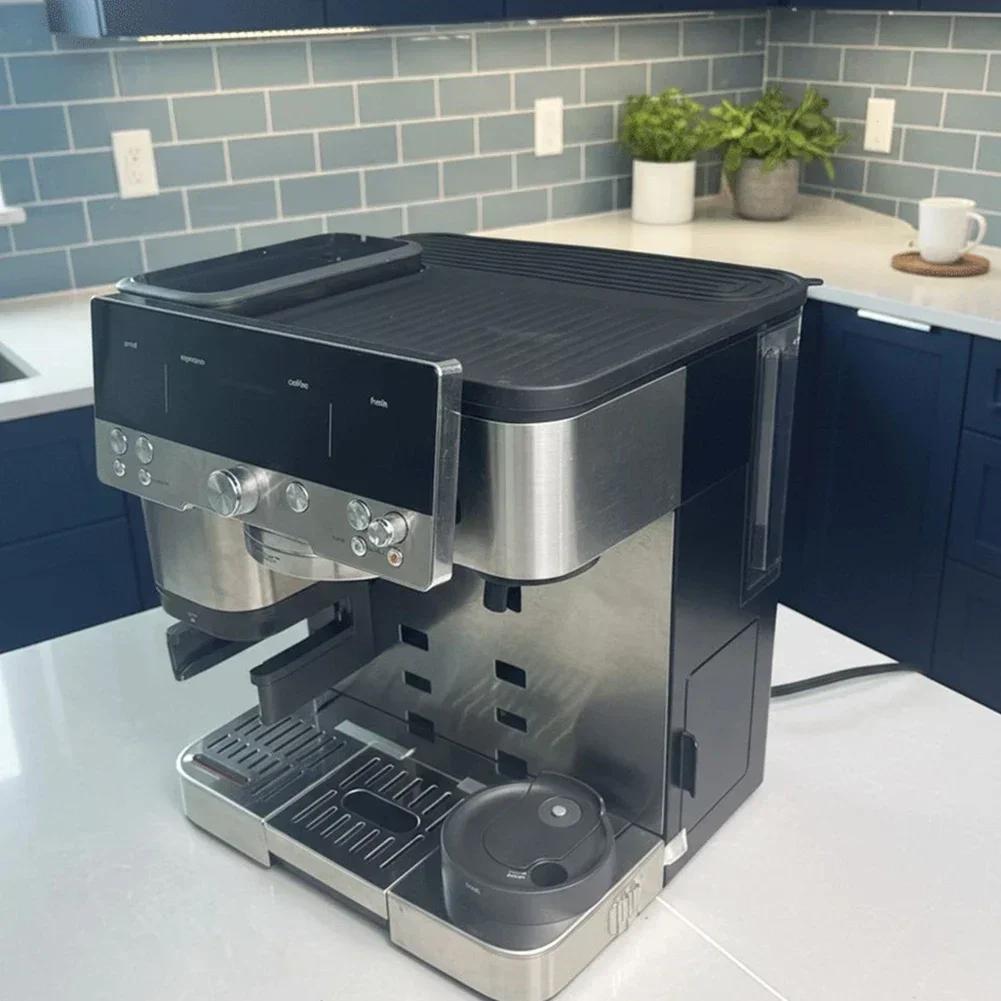 Coffee Machine Top Mat Espresso Machine Mat Coffee Preparation Custom Fit Design Food-Safe Silicone Pristine Appearance