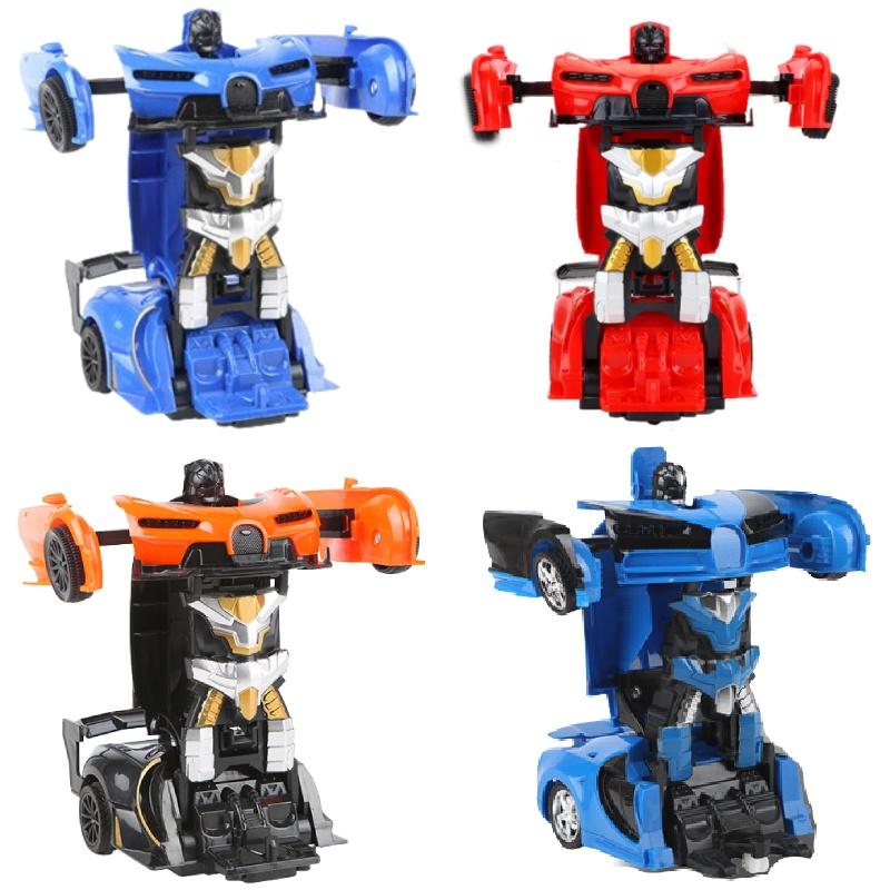 2 In 1 Remote Control Transforming Robot Car For Kids
