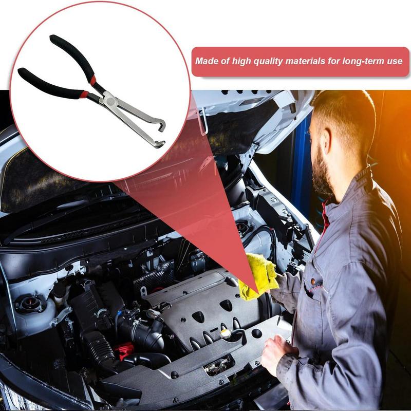 Automotive Electrical Disconnect Pliers Automotive Electrical Connector Pliers Long Spark Plug Removal Pliers Hose Pipe Clamp
