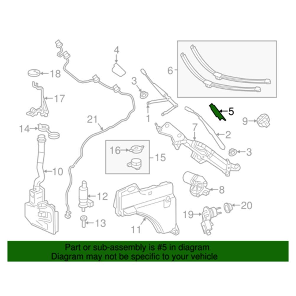 Brand New Wiper Washer Arm Cover Parts Accessories